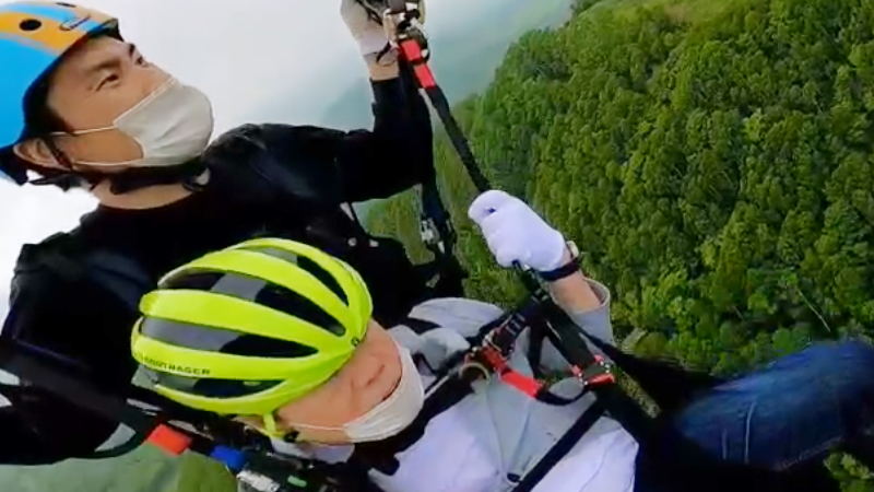 36Kmで飛んでる贅沢な未体験空間です！